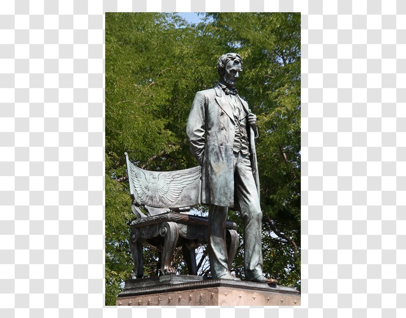 Abraham Lincoln: The Man Statue Grant Park Sculpture - Art - Lincoln's Second Inaugural Address Transparent PNG