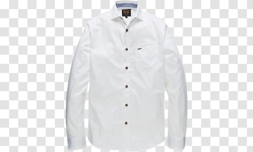 Dress Shirt Collar Jacket Sleeve Button - White Transparent PNG
