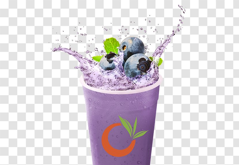 Bubble Tea Blueberry Juice Health Shake - Flavor Transparent PNG