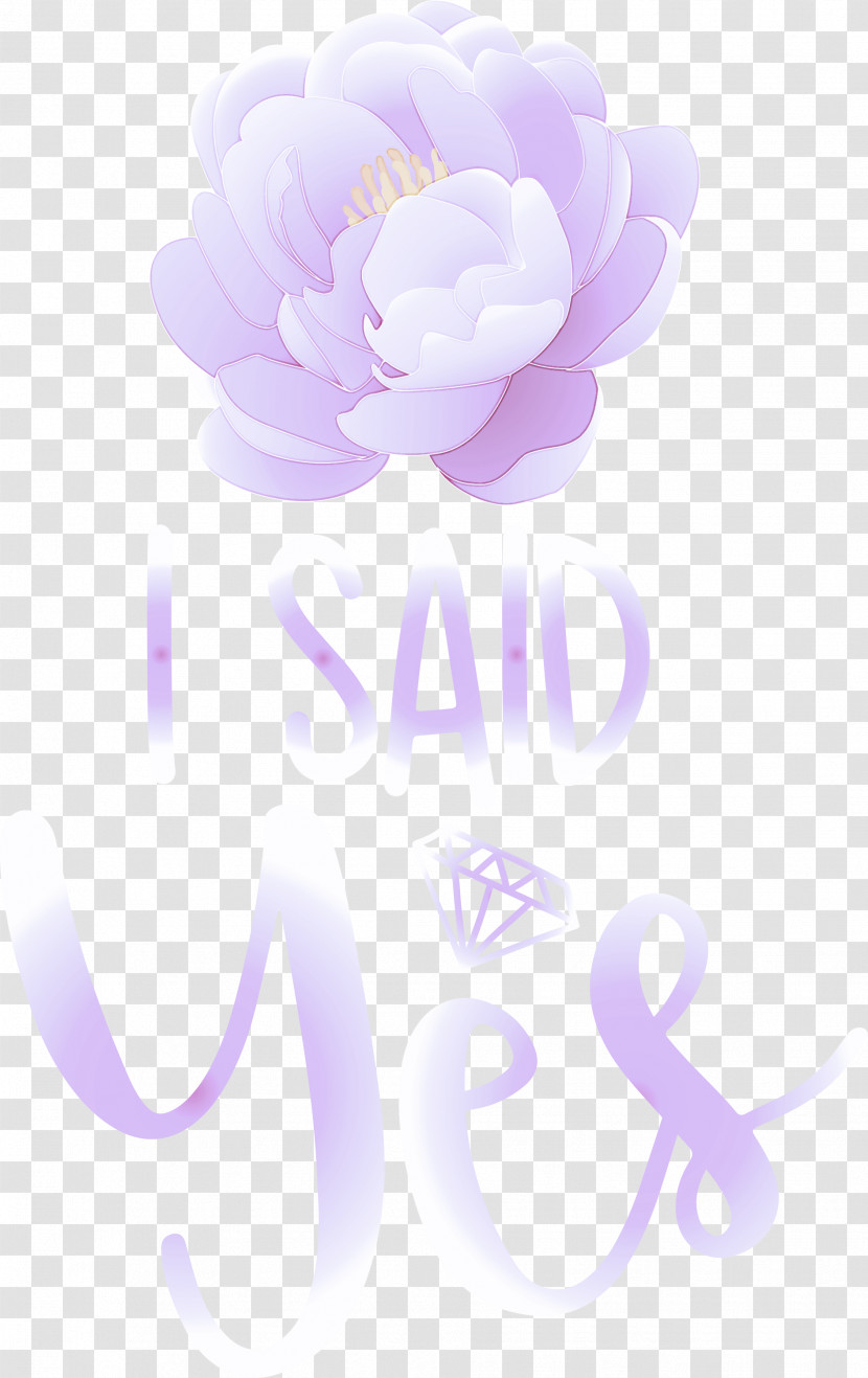 I Said Yes She Said Yes Wedding Transparent PNG