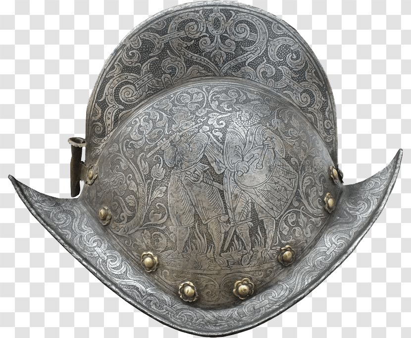 Morion MUNICIPALITY OF KAVALA Combat Helmet Burgonet - Brass - Steel Azin Iranian Holding Co Transparent PNG