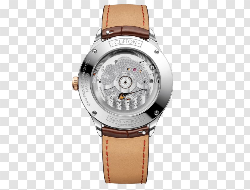 Baume Et Mercier Chronometer Watch Salon International De La Haute Horlogerie Movement - Accessory - Mont Transparent PNG