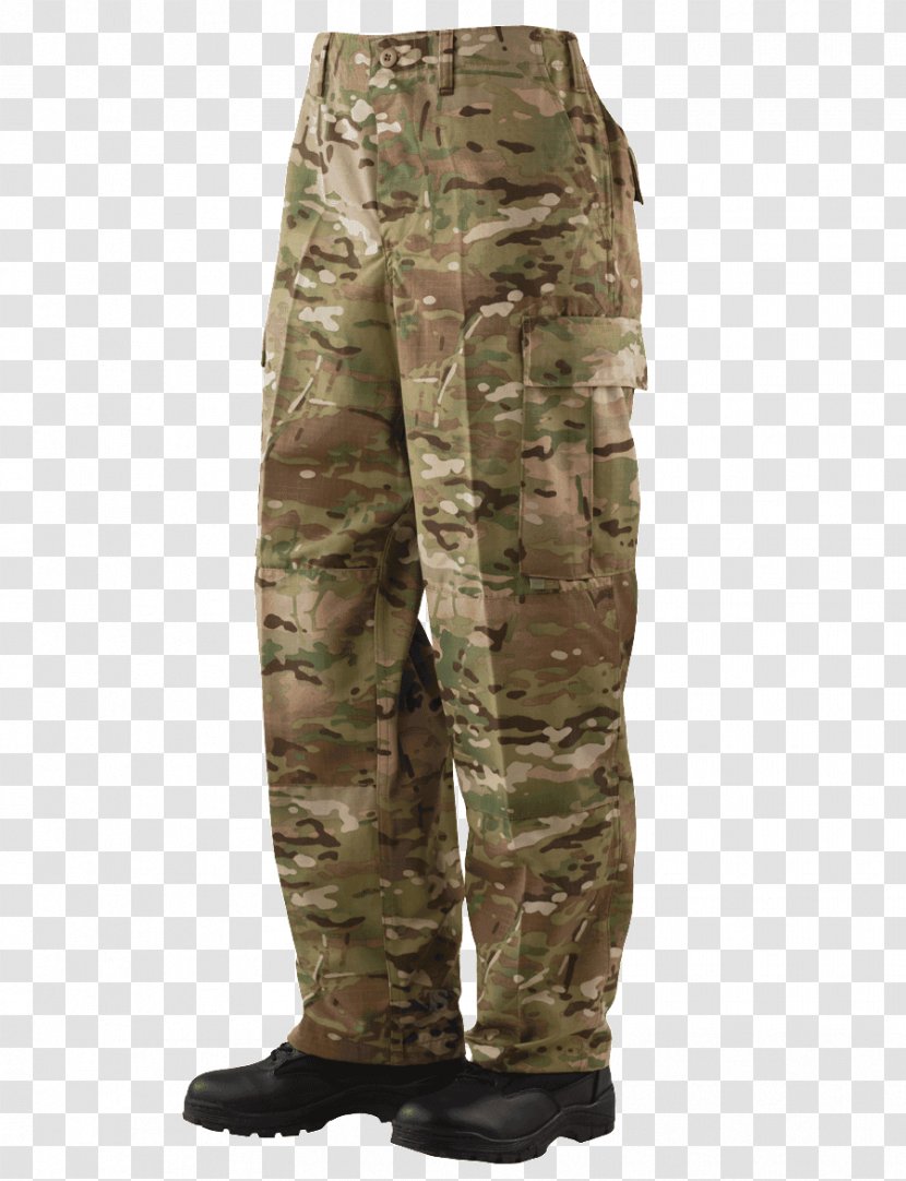 Battle Dress Uniform Tactical Pants TRU-SPEC Army Combat - Camouflage - Pant Transparent PNG
