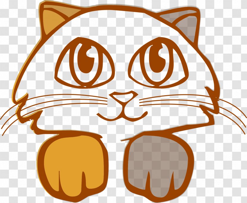 Cat Drawing Image Painting Kitten - Tail Transparent PNG