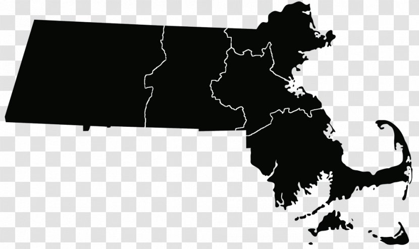 United States Presidential Election In Massachusetts, 2016 Map Clip Art Transparent PNG