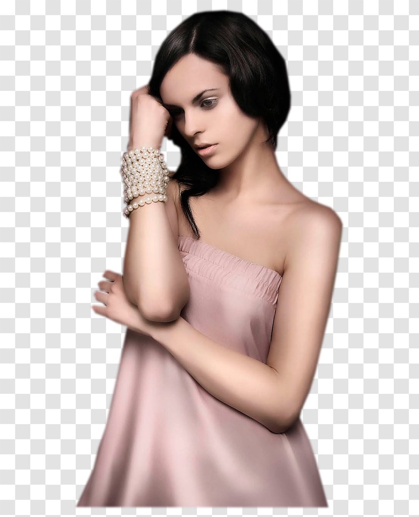 Fashion Model Silken Lady Dress - Cartoon - Heart Transparent PNG