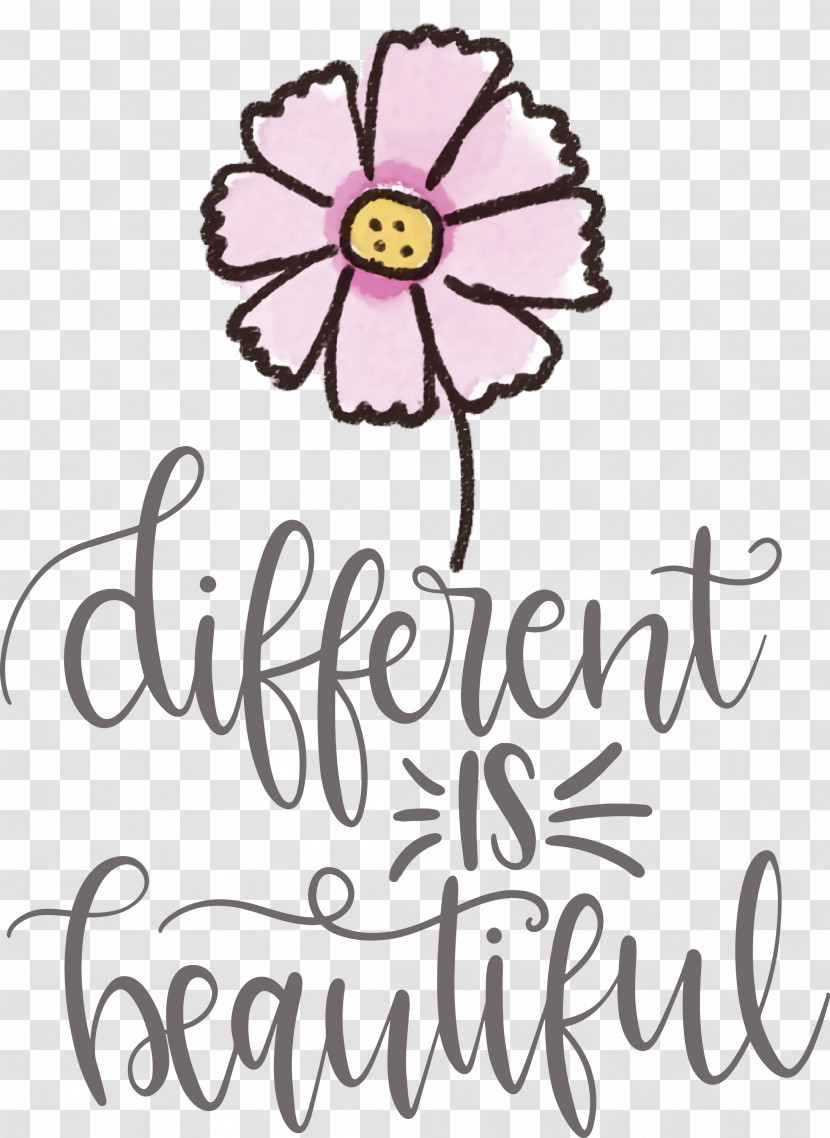 Different Is Beautiful Womens Day Transparent PNG