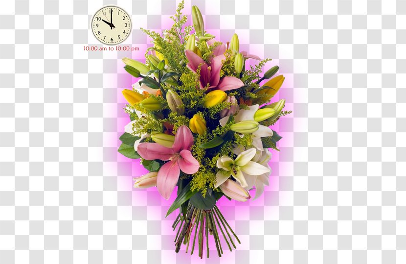 Floral Design Cut Flowers Golden-rayed Lily Patna Bazaar - Flower Arranging Transparent PNG