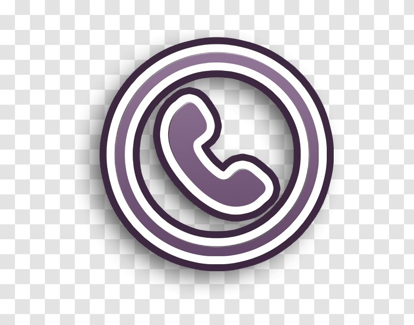 Call Icon Circle Communication - Spiral Logo Transparent PNG
