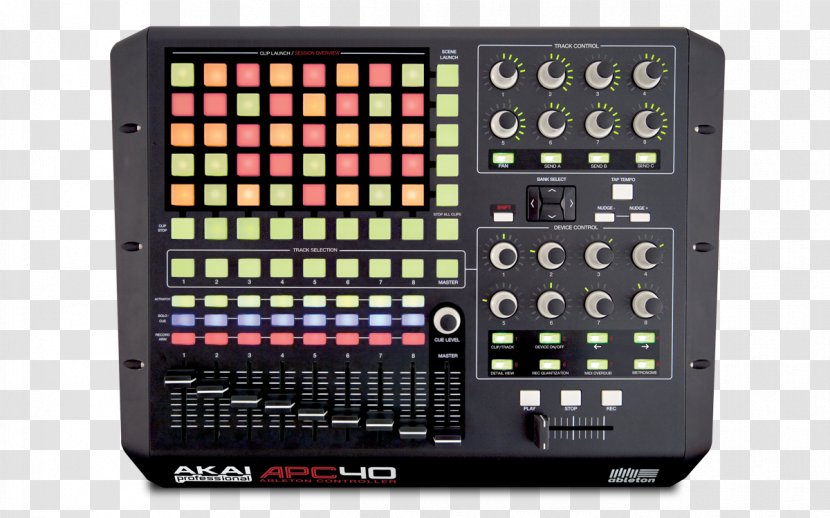 Akai Professional APC40 MKII Ableton Live MIDI Controllers - Midi - Mpc Transparent PNG