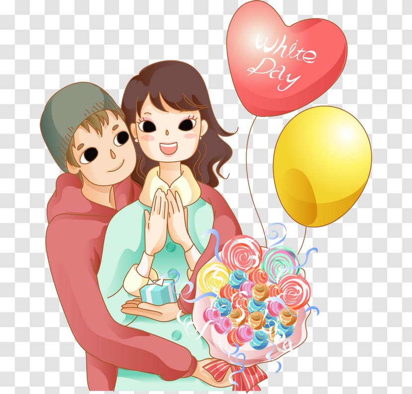 Drawing Cartoon Love - Tree - Animation Transparent PNG