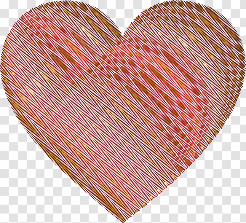 Clip Art - Heart - Wavy Transparent PNG