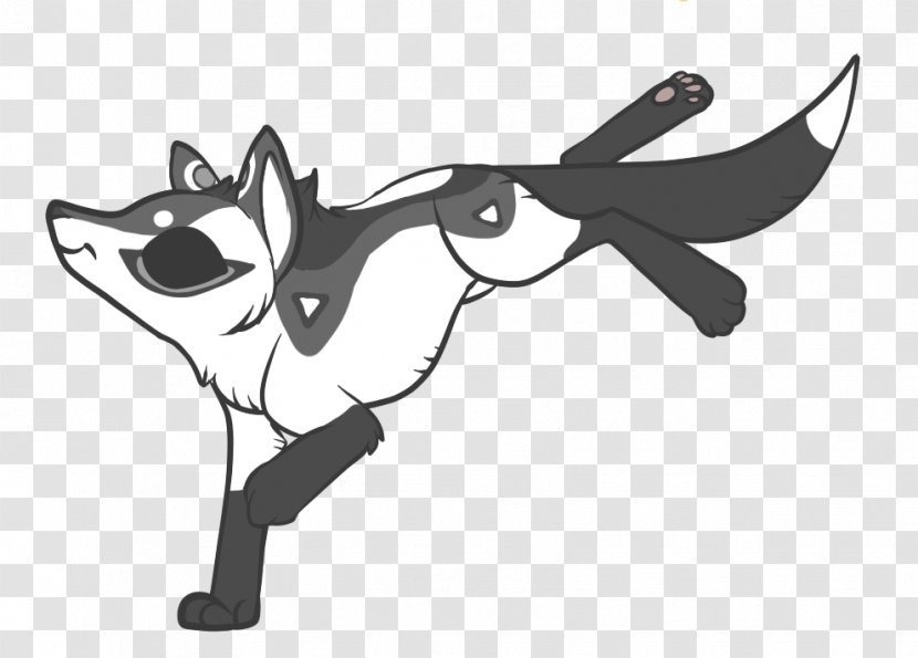 Cat Dog Drawing Line Art Clip - Carnivoran Transparent PNG