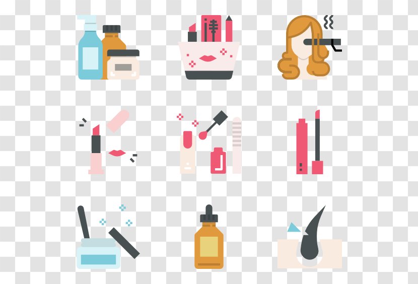 Clip Art Cosmetics Beauty - Diagram - Makeup Stroke Transparent PNG