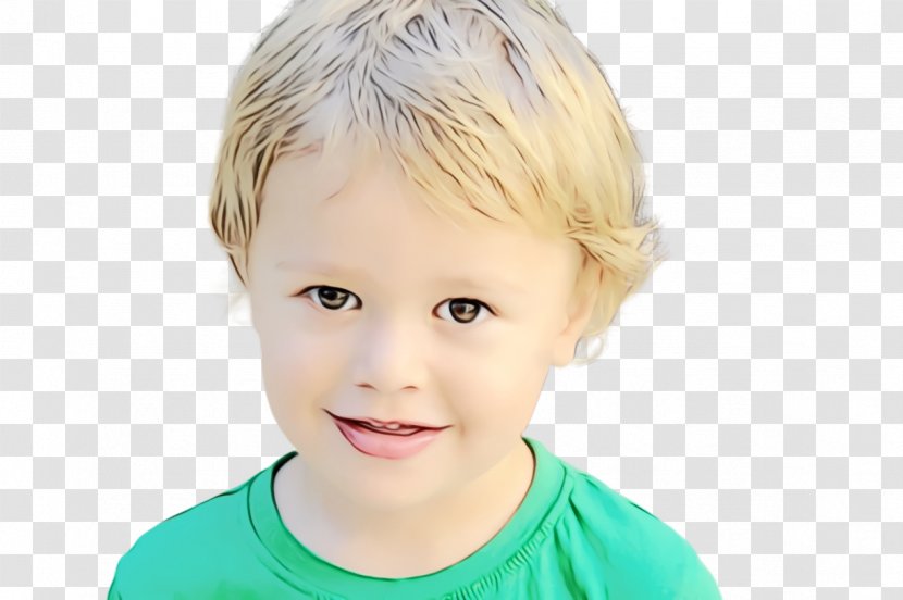 Child Cartoon - Human Nose - Jaw Smile Transparent PNG