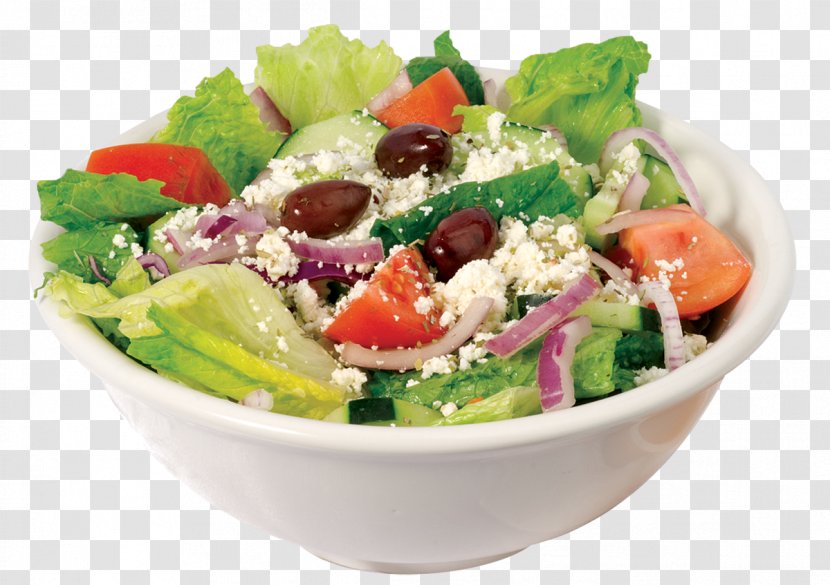 Greek Salad Pita Kebab Caesar - Waldorf - Image Transparent PNG