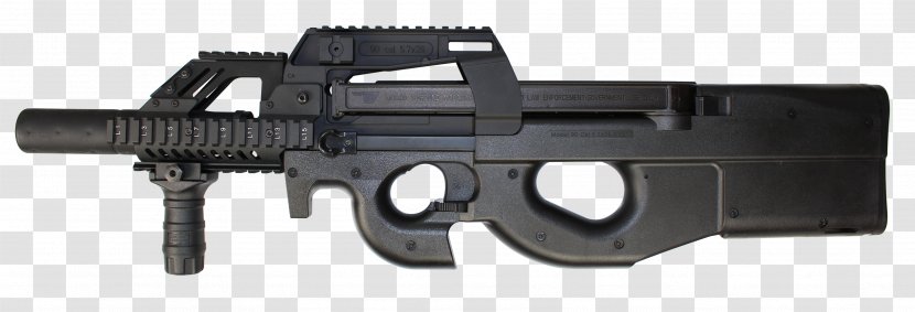 Airsoft Guns Firearm FN P90 Herstal - Flower - Military Tactics Transparent PNG