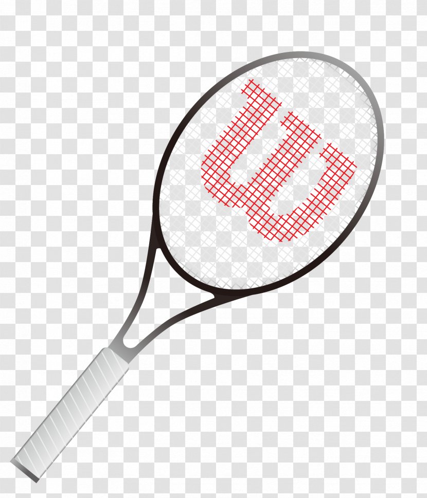 Sport Ball Clip Art - Rackets - Tennis Racket Vector Material Transparent PNG