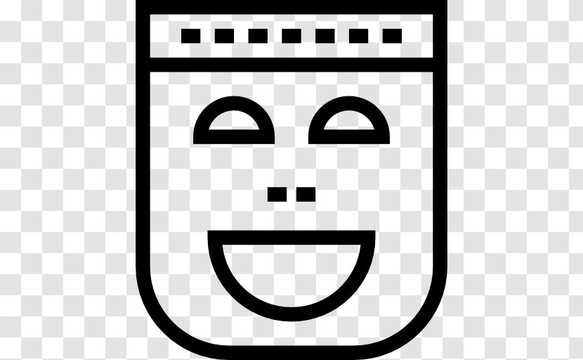 Smiley Mouth Human Behavior Line Art - Text Transparent PNG