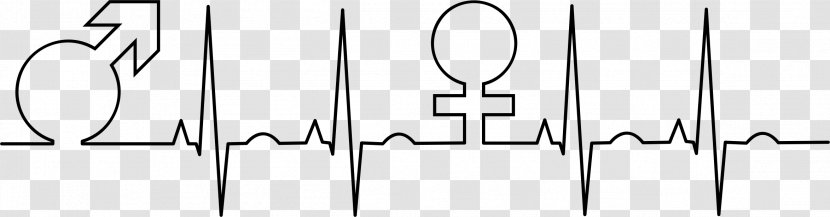 Gender Symbol Electrocardiography Female - Frame Transparent PNG