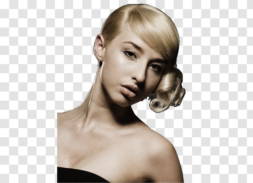 Brown Hair Coloring Blond Woman - Skin Transparent PNG