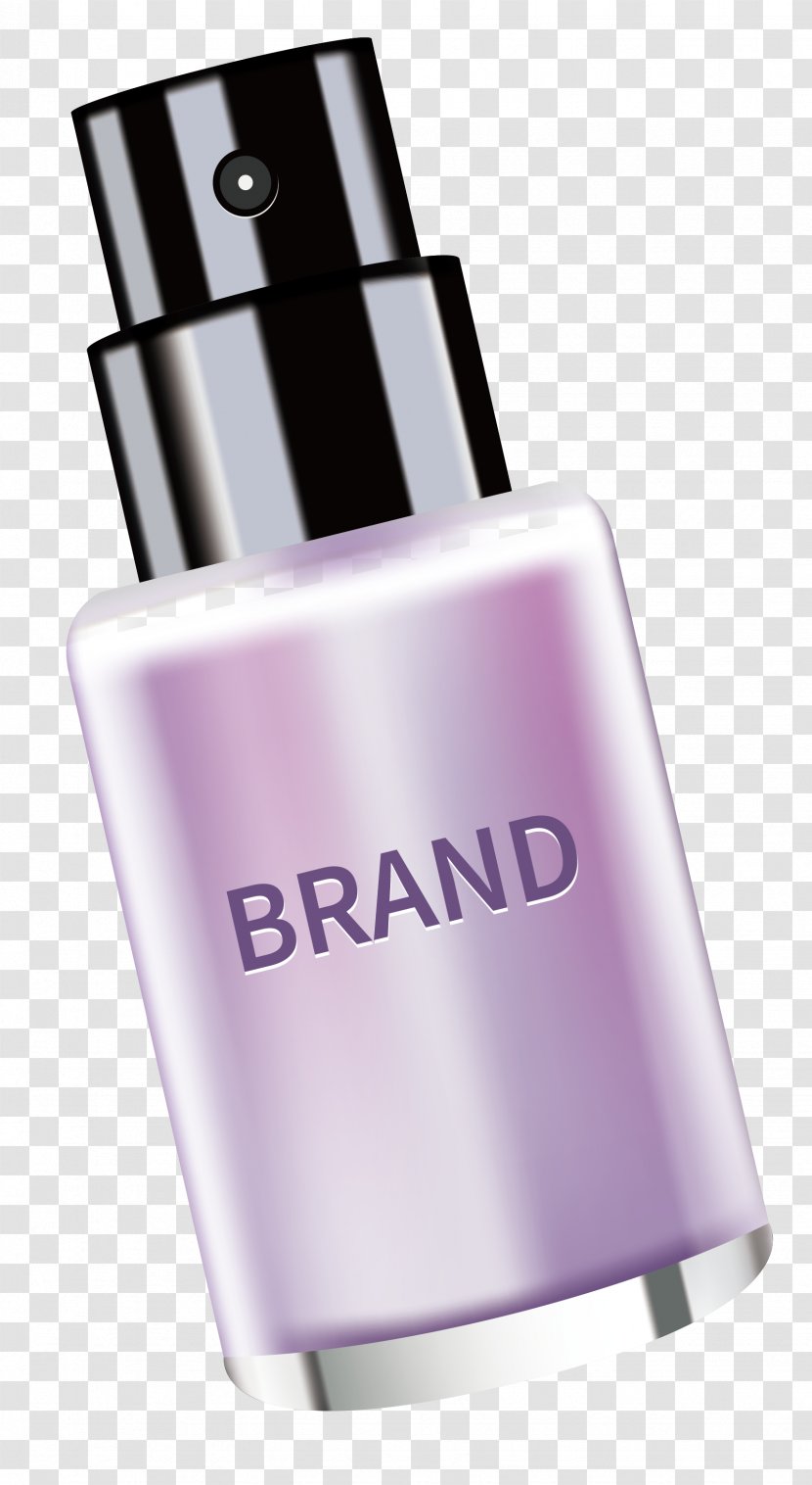 Cosmetics Make-up Euclidean Vector - Beauty - Purple Cream Transparent PNG
