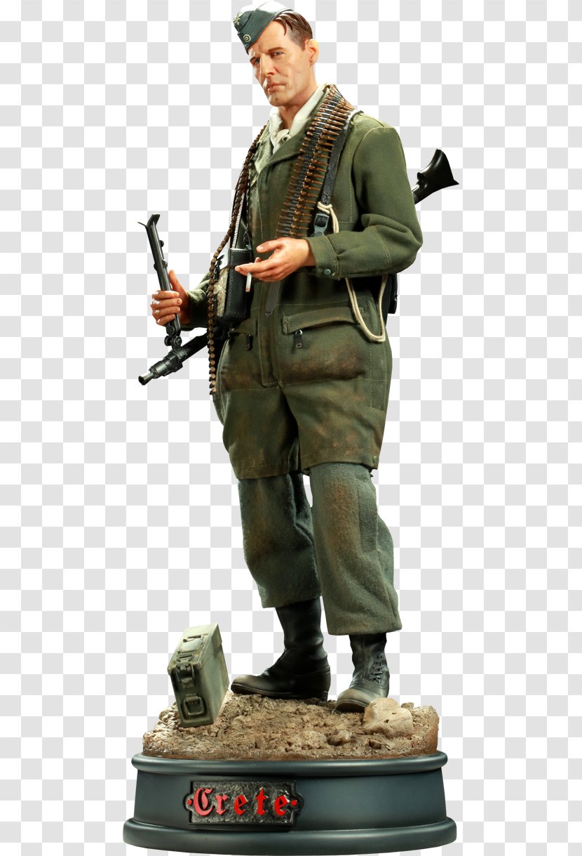 Soldier Battle Of Crete Second World War Infantry Military - Army - German Transparent PNG