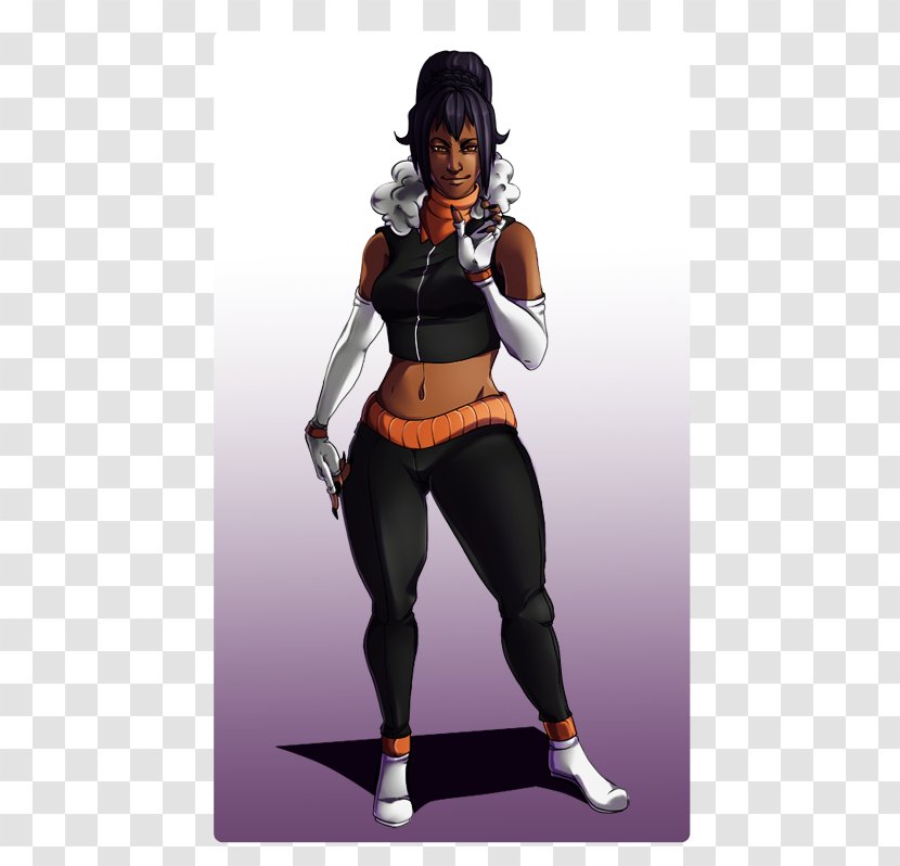 Character Female Costume Fiction Animated Cartoon - Yoruichi Shihouin Transparent PNG