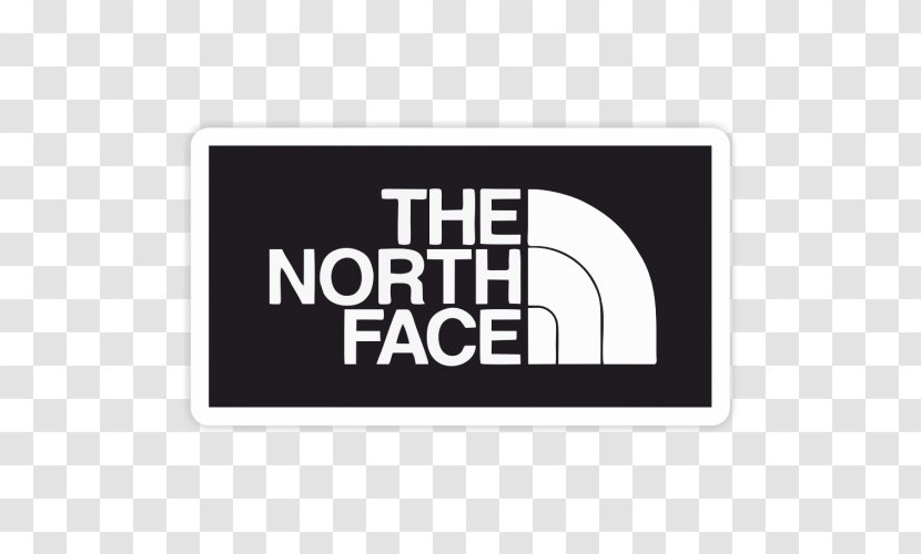 Logo Font Rectangle Brand Product - The North Face Transparent PNG
