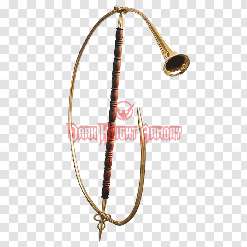 Ancient Rome Cornu Musical Instruments Trumpet - Silhouette Transparent PNG