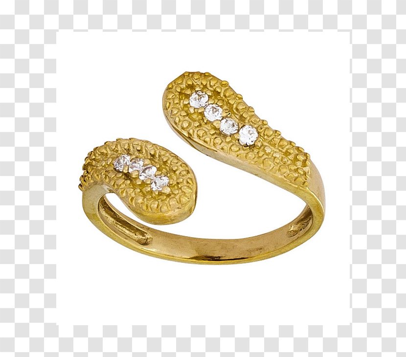 Toe Ring Colored Gold Jewellery - Diamond Transparent PNG