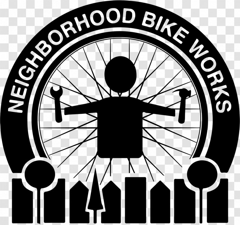 Neighborhood Bike Works Brewerytown Bicycles Cycling Bicycle Shop - Silhouette - Stereo Tyre Transparent PNG