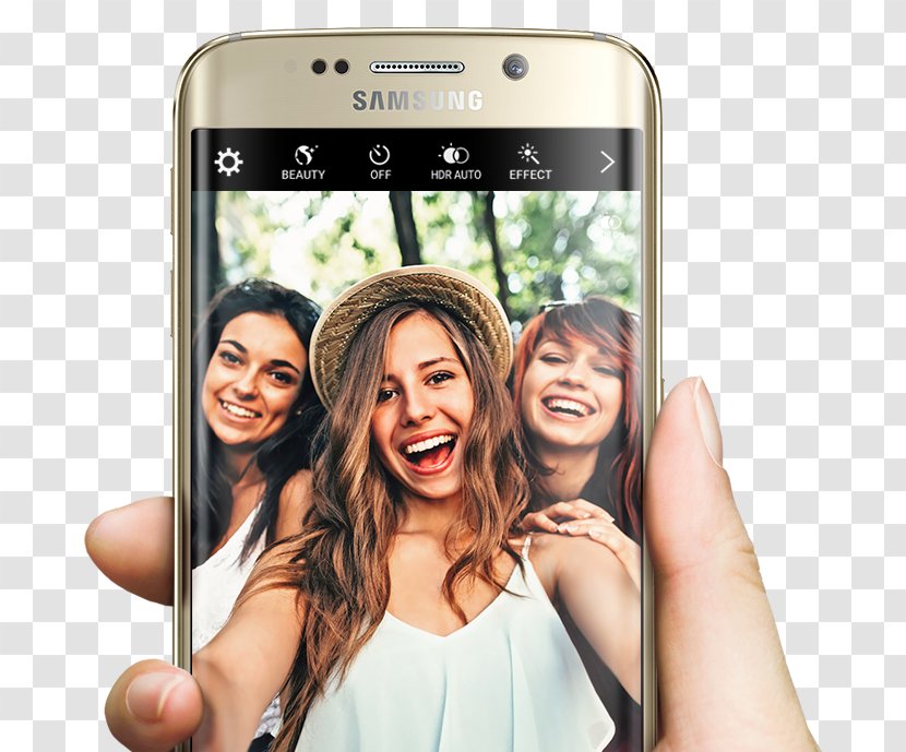 Samsung Galaxy S6 Front-facing Camera Selfie Megapixel - Electronic Device Transparent PNG