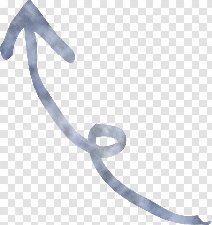 Curved Arrow Transparent PNG