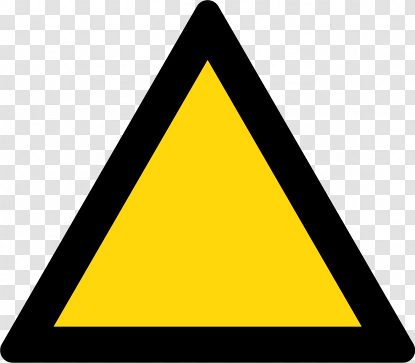 Warning Sign Symbol Clip Art - Yellow Triangle Cliparts Transparent PNG