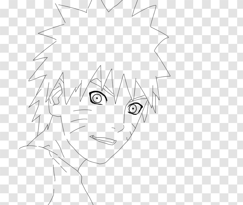 Line Art Drawing /m/02csf Eye Cartoon - Tree - Lineart Naruto Transparent PNG