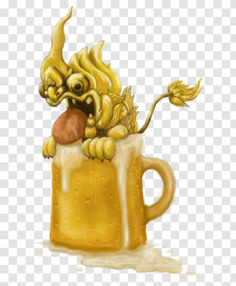 Figurine Legendary Creature - Beer Sketch Transparent PNG