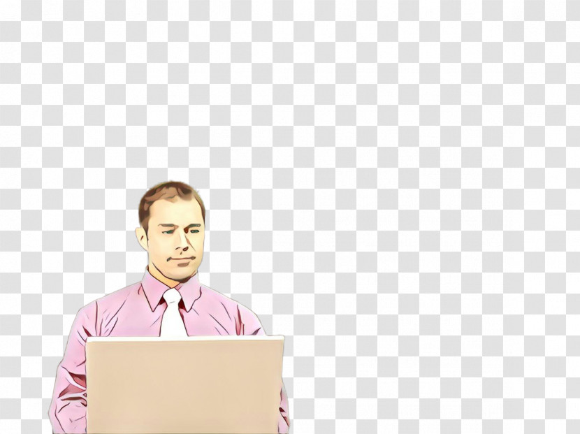Pink Sitting Job Package Delivery Transparent PNG
