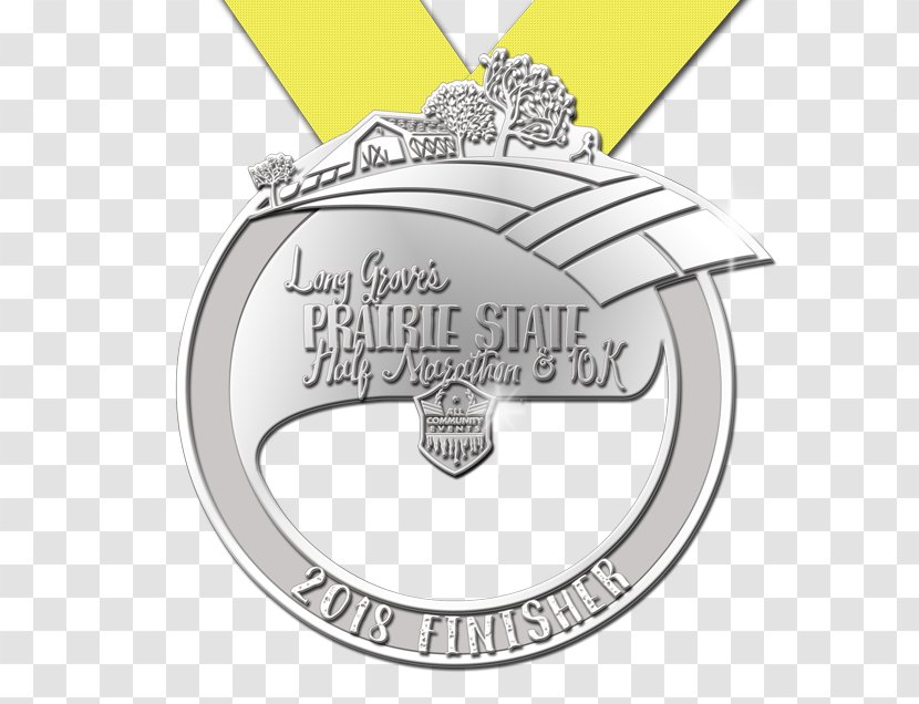 Prairie State Half Marathon, 10K & 3.5 Mi. Of Long Grove Run - Jewellery - Chicago Marathon Transparent PNG