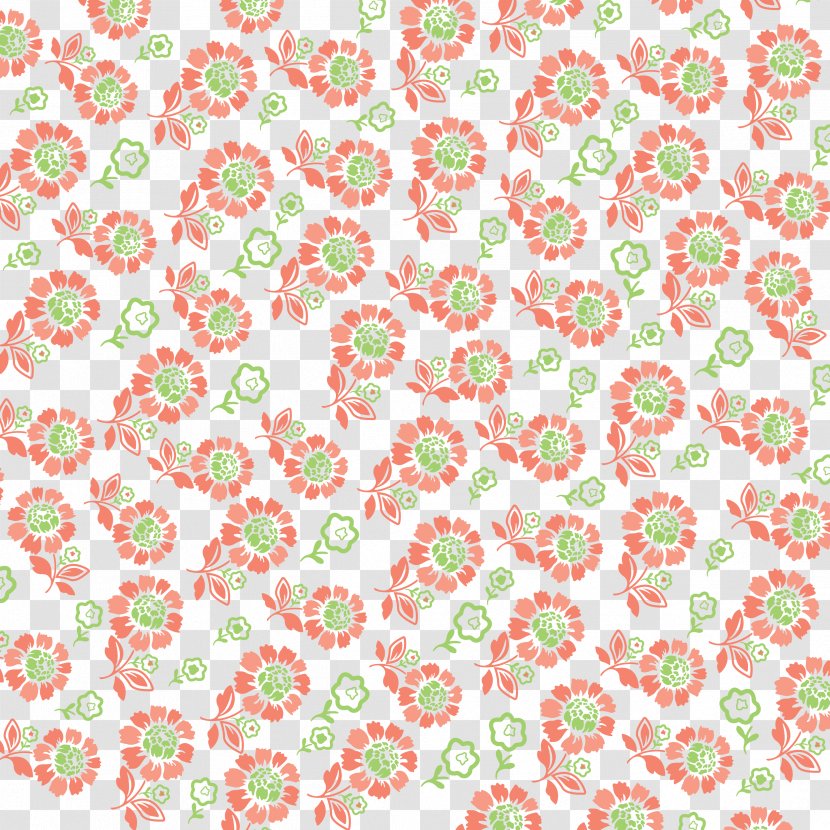Flower Floral Design Pattern - Pink - Patterns Transparent PNG