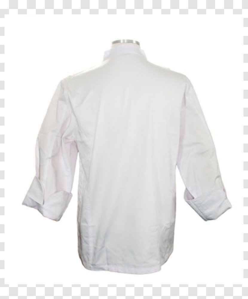 Jacket Blouse T-shirt Sleeve Uniform - White - Italian Chef Transparent PNG