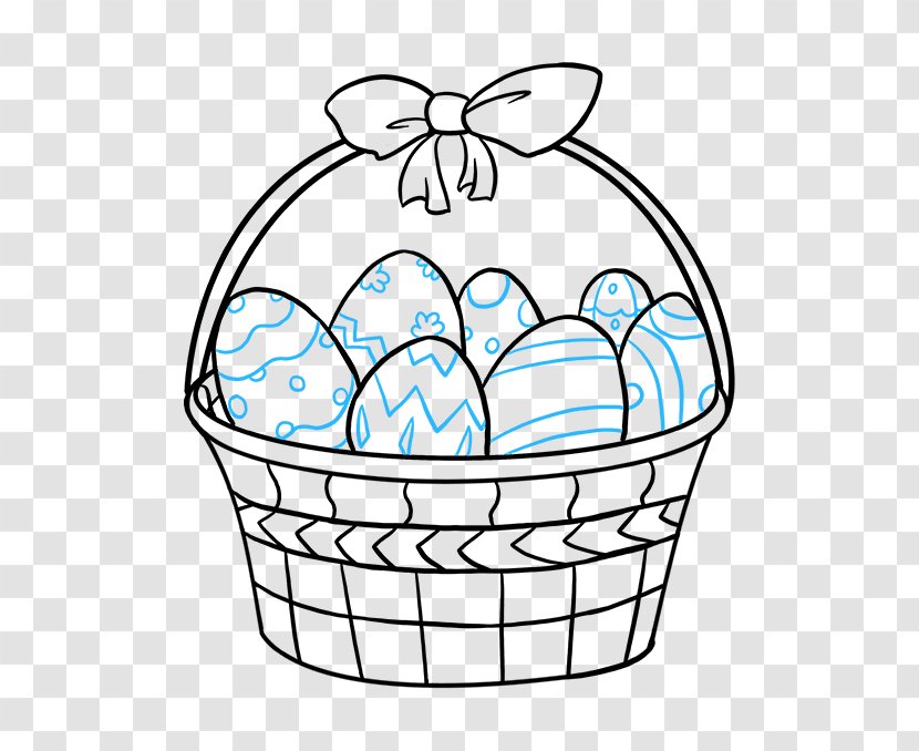 Easter Basket Drawing Image - Gift Transparent PNG