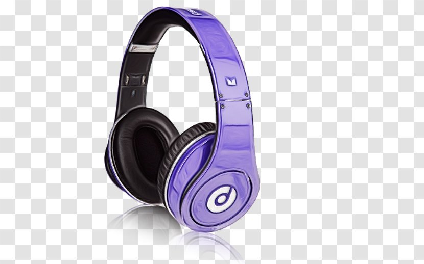 Headphones Cartoon - Magenta - Output Device Multimedia Transparent PNG