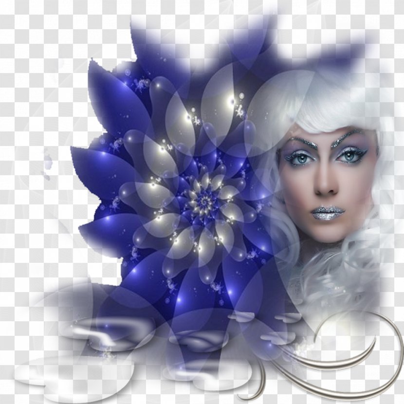 Blue Petal Rose Family Flower Color - Cobalt Transparent PNG