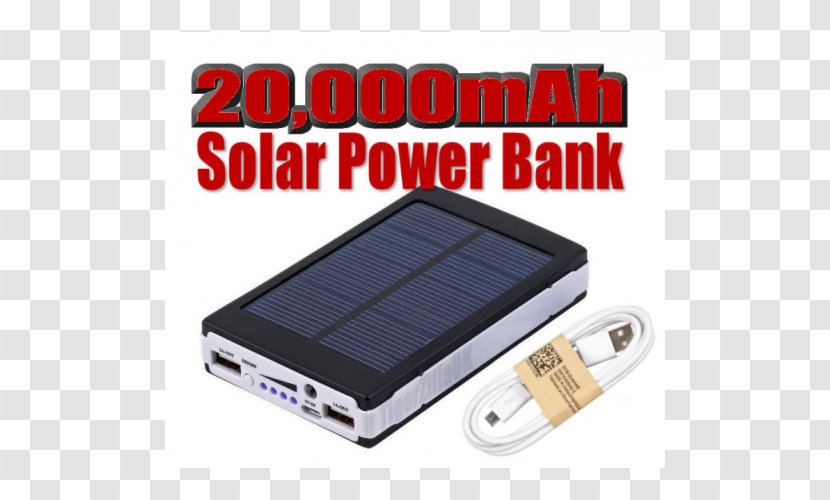 Battery Charger Solar Baterie Externă Energy Light - Electronic Device Transparent PNG