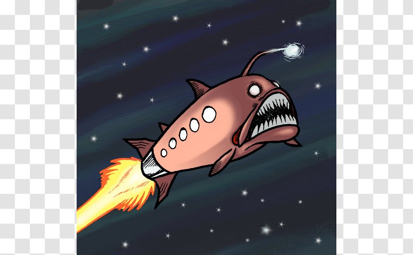 Spacecraft Rocket Fish Clip Art - Drawing - Ships Transparent PNG