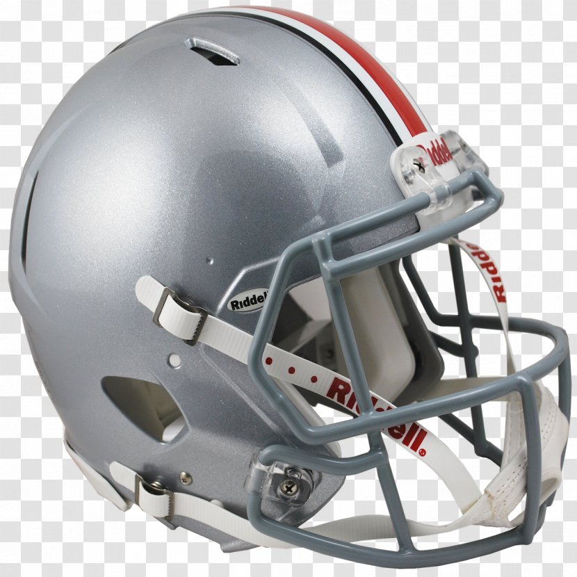 American Football Helmets Lacrosse Helmet Ohio State Buckeyes Motorcycle Bicycle Transparent PNG