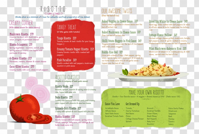 Diet Food Take-out Pepe Donna Menu Transparent PNG