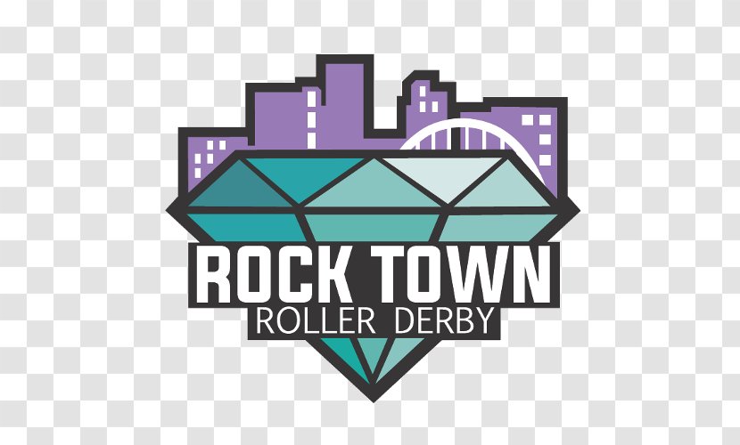 Rock Town Roller Derby Women's Flat Track Association Rainy City Dolls - Heart - Cartoon Transparent PNG