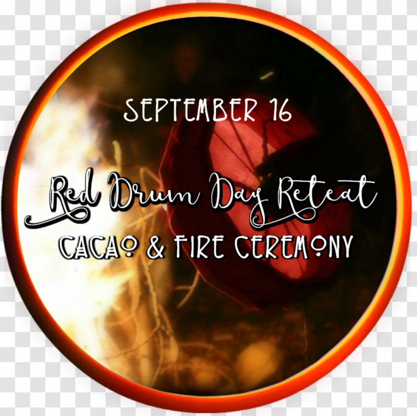 Utah Art August Discover Card Font - Spirituality - Fire Round Transparent PNG